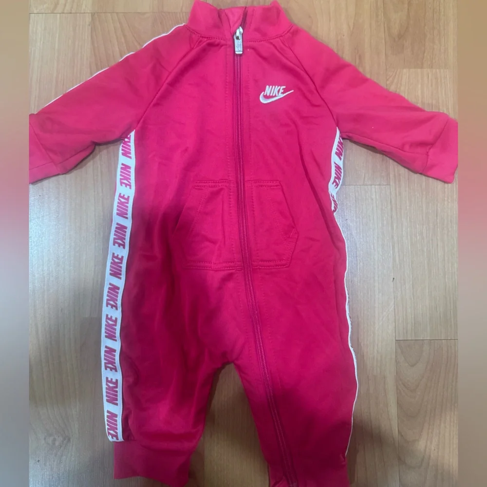 Nike Pink Gently Used Infant Jumpsuit 0-3 months